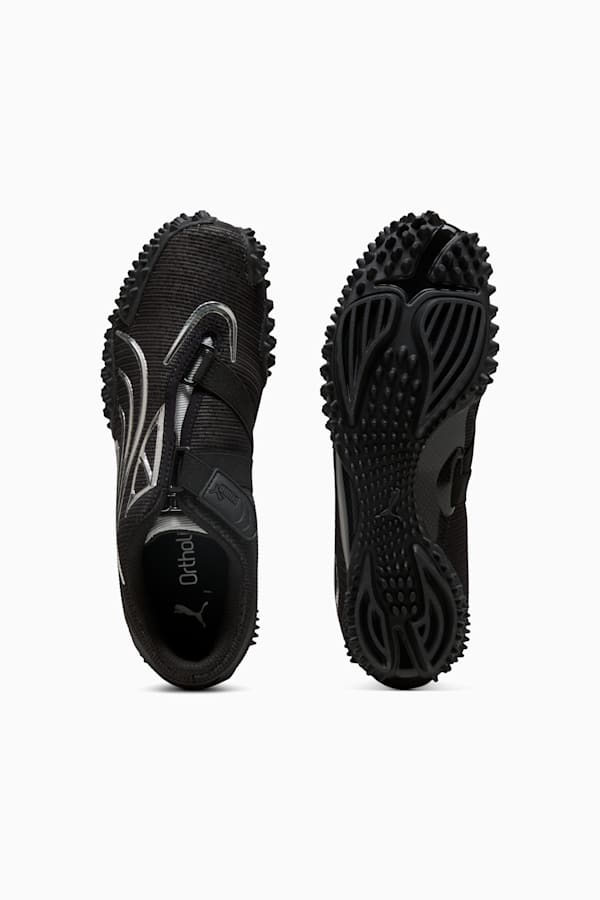 Mostro Metallic Sneakers Unisex, PUMA Black-PUMA Silver, extralarge