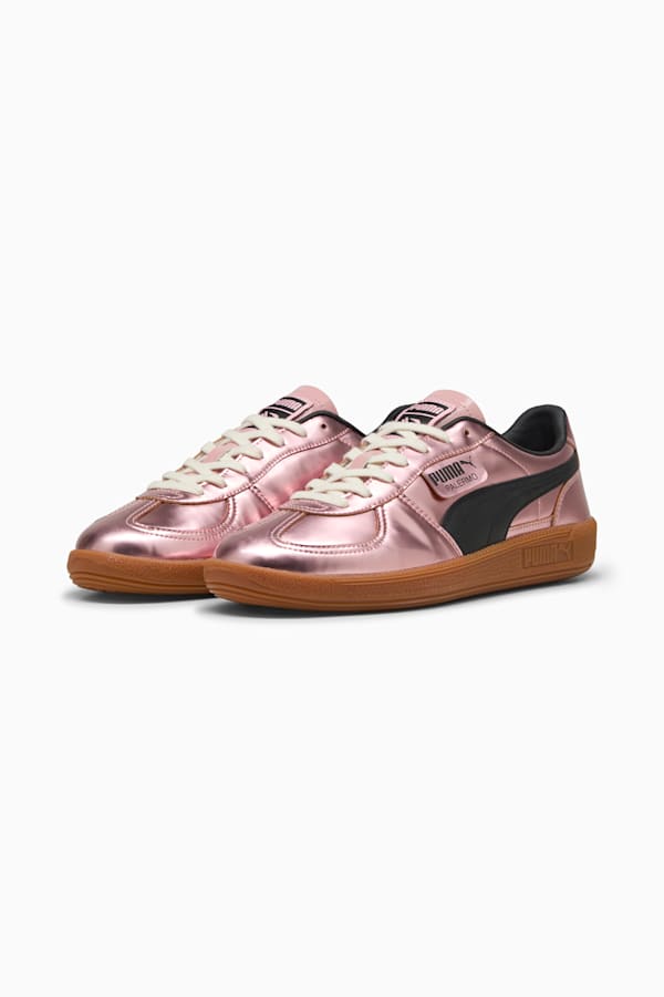 PUMA x PALERMO F.C. Metallic Palermo Sneakers Unisex, Bright Pink-PUMA Black-Gum, extralarge-GBR