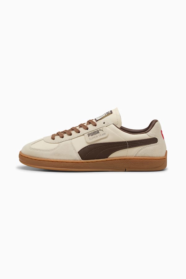 Super Team ST. PAULI Sneakers Unisex, Sugared Almond-Espresso Brown, extralarge