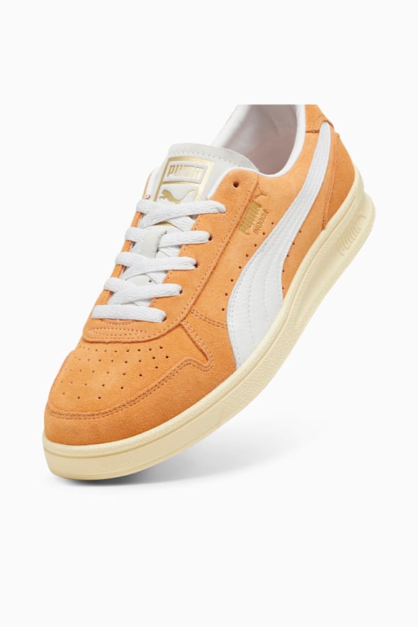 Indoor Soft Sneakers, Bright Melon-PUMA White, extralarge