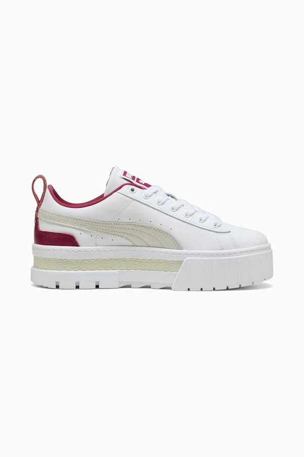 Mayze Lux Sneakers Women, PUMA White-Port, extralarge-GBR