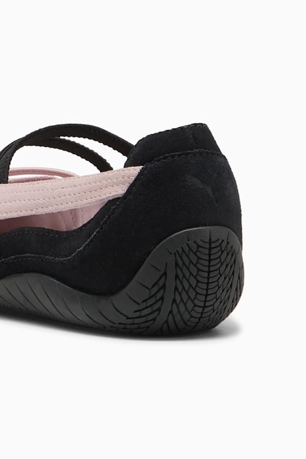 Speedcat Suede Ballet Shoes Women, PUMA Black-Mauve Mist, extralarge