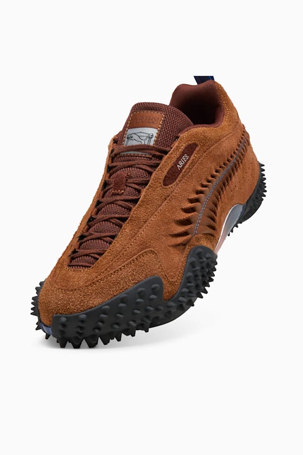 PUMA x ARIES Mostro Craft Sneakers Unisex, Mahogany-Teak, extralarge