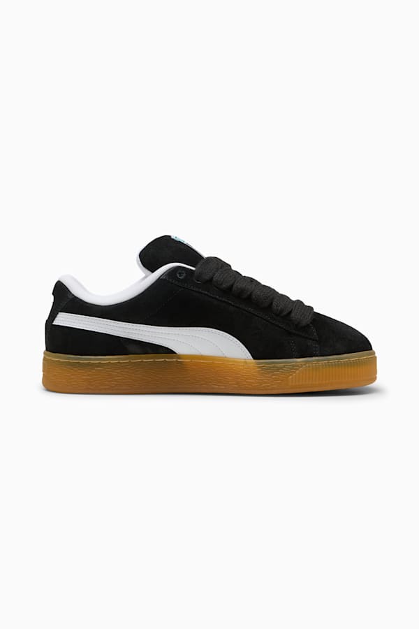 Suede XL Dark Risk Sneakers Unisex, PUMA Black-PUMA White, extralarge