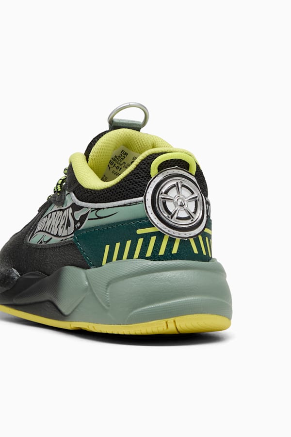 PUMA x HOT WHEELS™ RS-X Sneakers Toddler, PUMA Black-Green Moon, extralarge