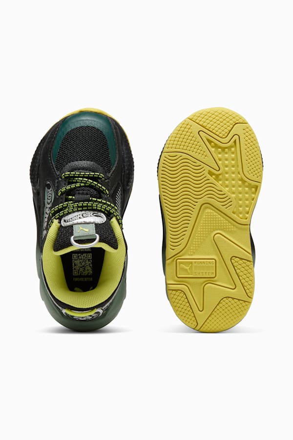 PUMA x HOT WHEELS™ RS-X Sneakers Toddler, PUMA Black-Green Moon, extralarge