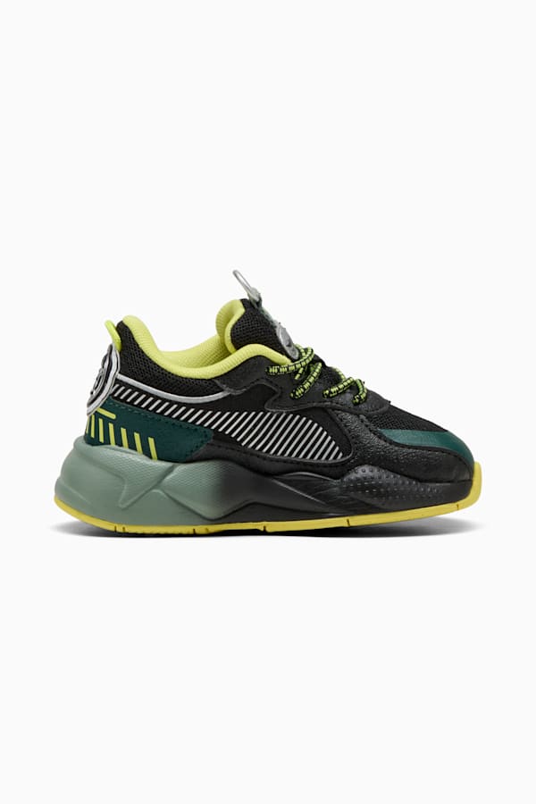 PUMA x HOT WHEELS™ RS-X Sneakers Toddler, PUMA Black-Green Moon, extralarge