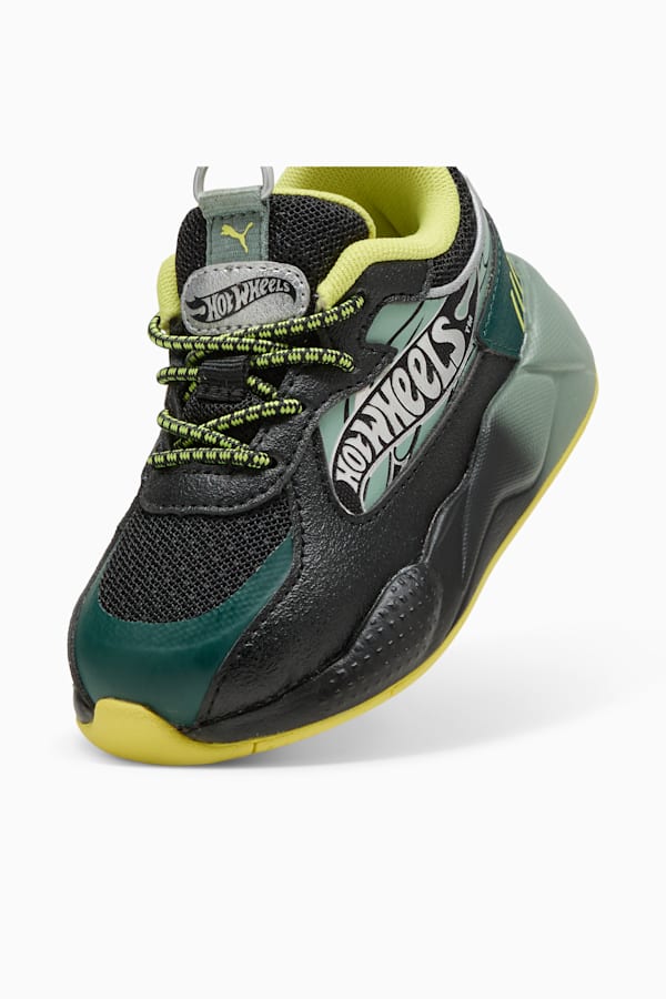 PUMA x HOT WHEELS™ RS-X Sneakers Toddler, PUMA Black-Green Moon, extralarge