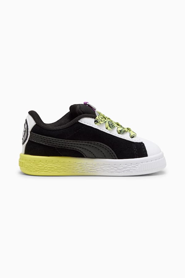 PUMA x HOT WHEELS™ Suede XL Sneakers Toddler, PUMA Black-PUMA White-Lemon Sherbert, extralarge