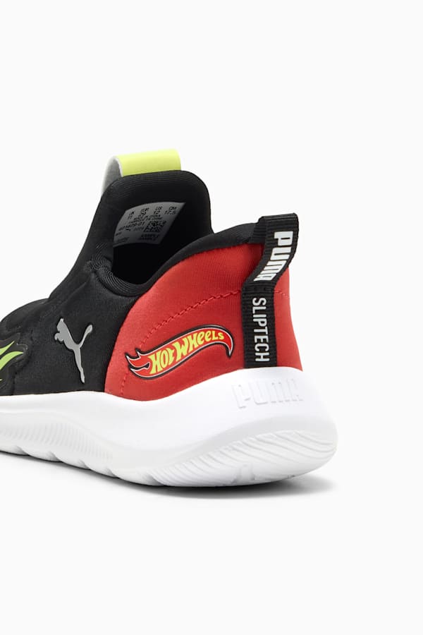 PUMA x HOT WHEELS™ Fun Racer 2 SLIPTECH Sneakers Kids, PUMA Black-Lemon Sherbert-PUMA Team Royal, extralarge