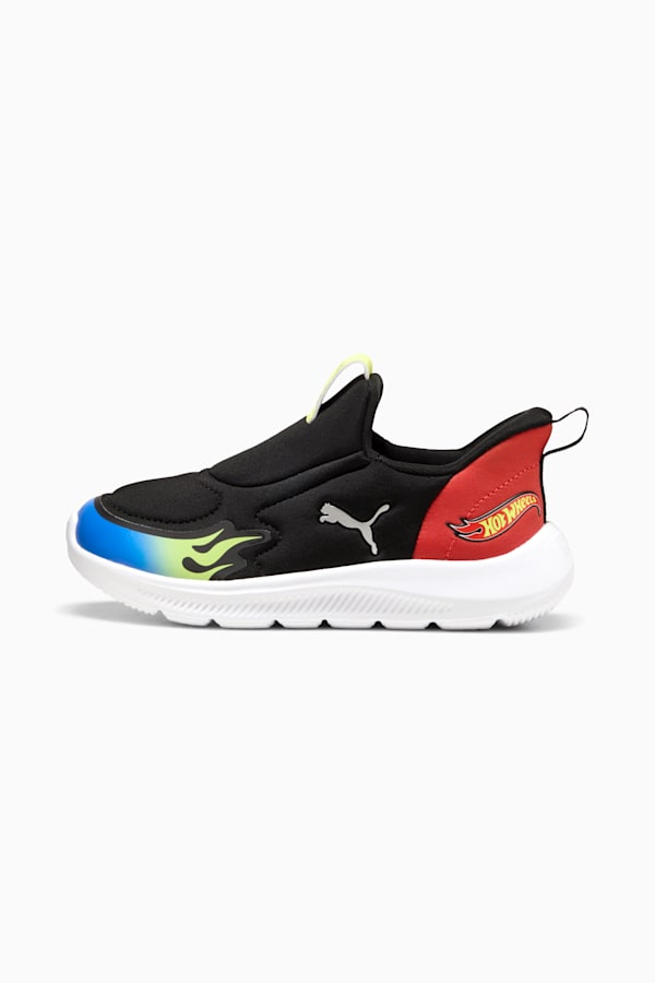 PUMA x HOT WHEELS™ Fun Racer 2 SLIPTECH Sneakers Kids, PUMA Black-Lemon Sherbert-PUMA Team Royal, extralarge