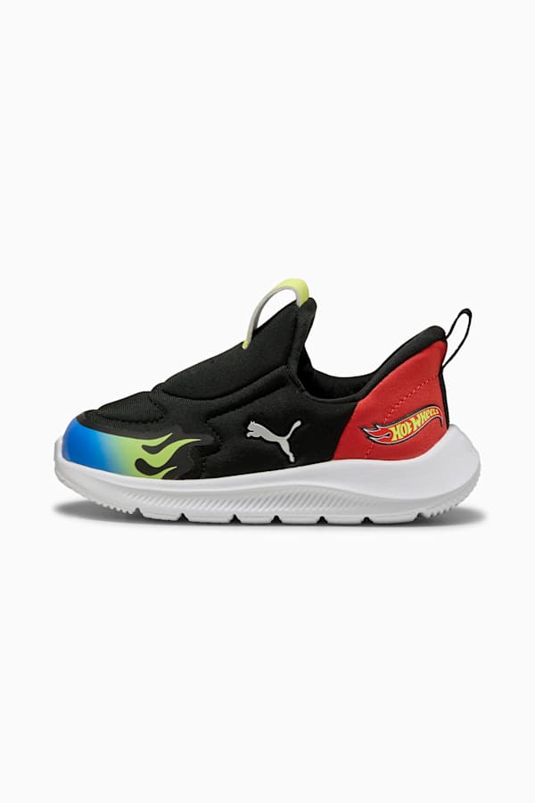 PUMA x HOT WHEELS™ Fun Racer 2 SLIPTECH Sneakers Toddler, PUMA Black-Lemon Sherbert-PUMA Team Royal, extralarge