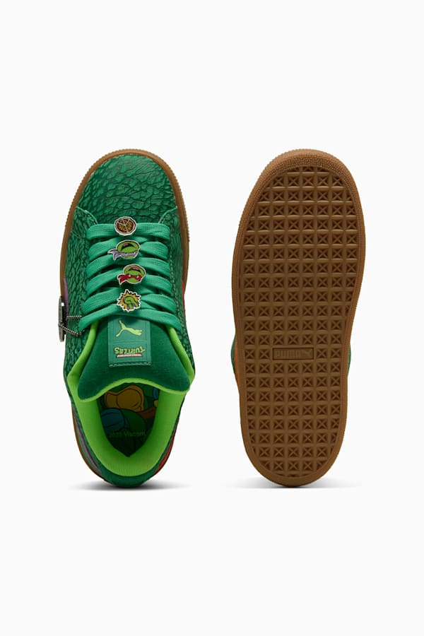 PUMA x TMNT Suede XL Sneakers Youth, Vine-Gum, extralarge