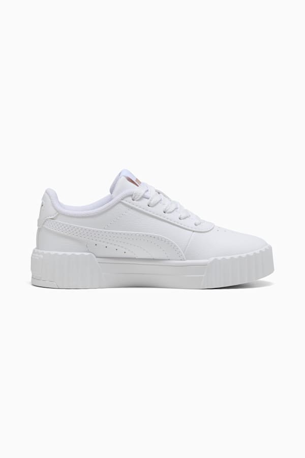Carina 3.0 Sneakers Kids, PUMA White-PUMA Gold, extralarge