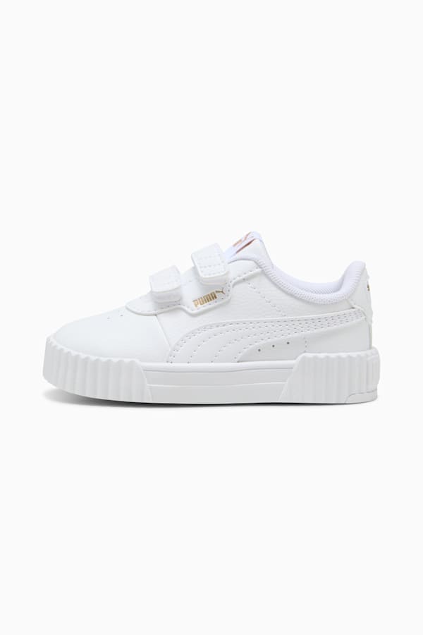 Carina 3.0 Sneakers Toddler, PUMA White-PUMA Gold, extralarge-GBR