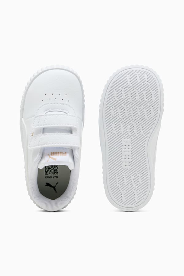 Carina 3.0 Sneakers Toddler, PUMA White-PUMA Gold, extralarge-GBR