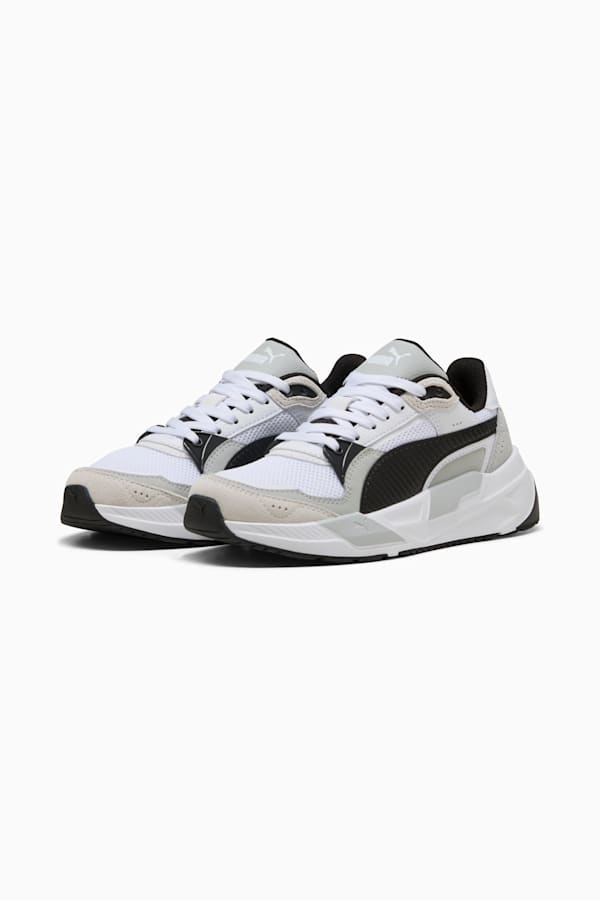 Trinity 2 Sneakers Youth, PUMA White-PUMA Black-Cool Light Gray, extralarge-GBR