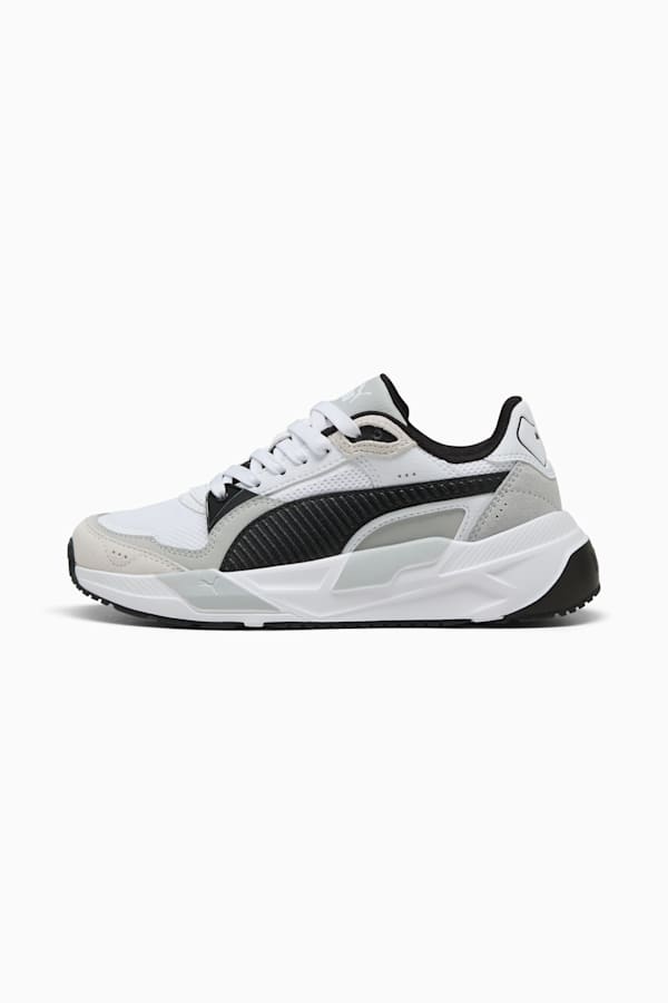 Trinity 2 Sneakers Youth, PUMA White-PUMA Black-Cool Light Gray, extralarge-GBR