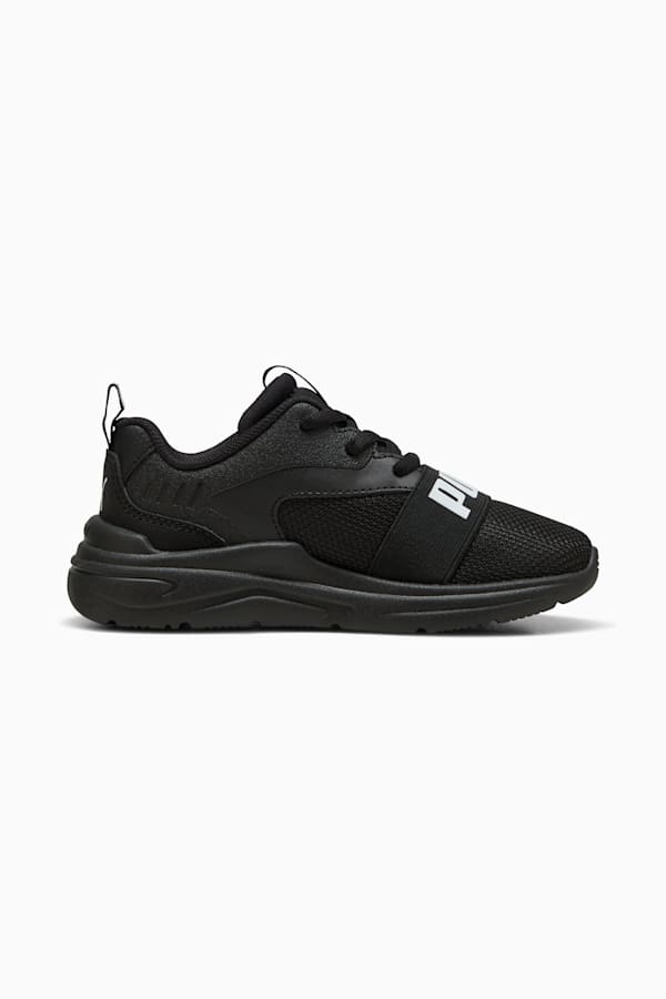 Soft Wired 2 Sneakers Kids, PUMA Black-PUMA White, extralarge-GBR