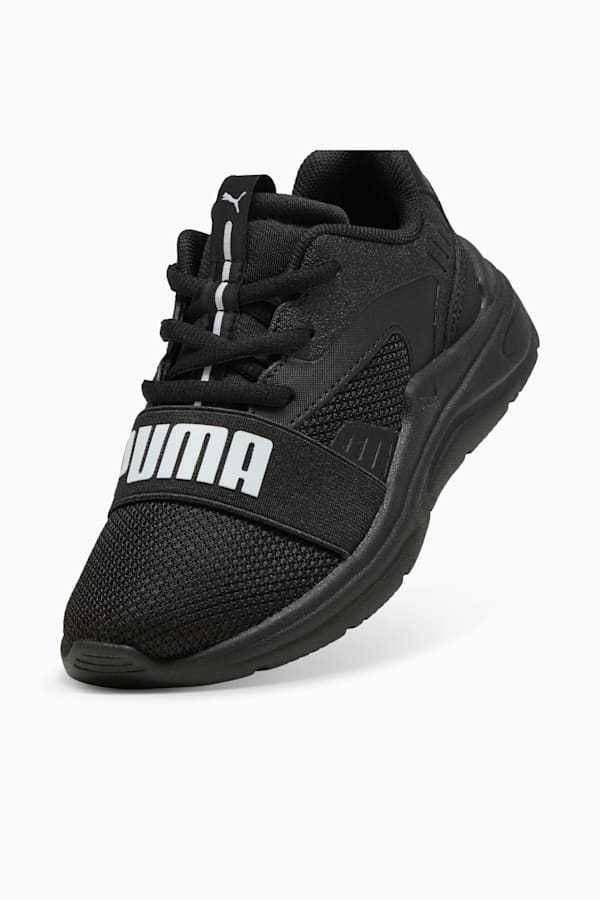 Soft Wired 2 Sneakers Kids, PUMA Black-PUMA White, extralarge-GBR