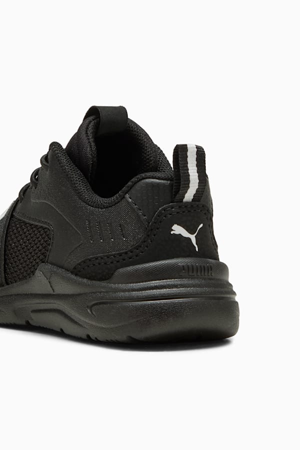Soft Wired 2 Sneakers Toddler, PUMA Black-PUMA White, extralarge-GBR