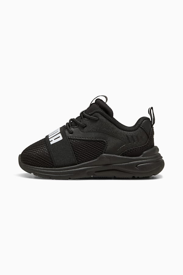 Soft Wired 2 Sneakers Toddler, PUMA Black-PUMA White, extralarge-GBR