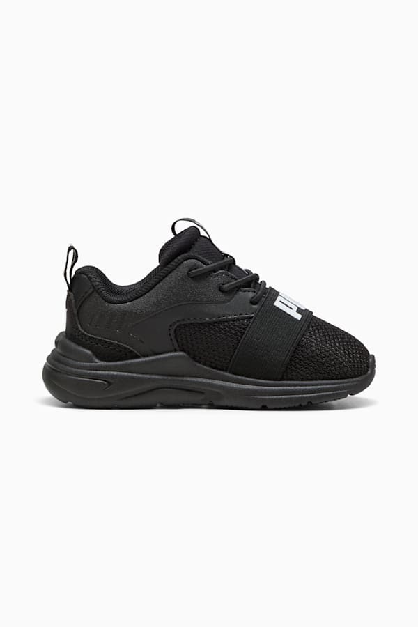 Soft Wired 2 Sneakers Toddler, PUMA Black-PUMA White, extralarge-GBR