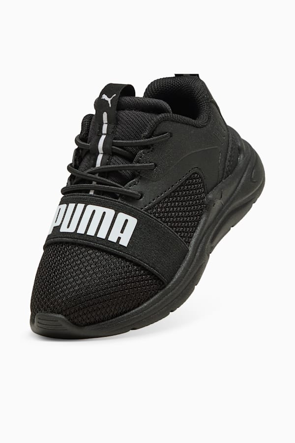 Soft Wired 2 Sneakers Toddler, PUMA Black-PUMA White, extralarge-GBR