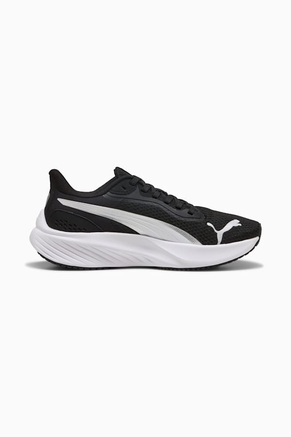 Pounce Lite Running Shoes Youth, PUMA Black-PUMA White-PUMA Silver, extralarge-GBR