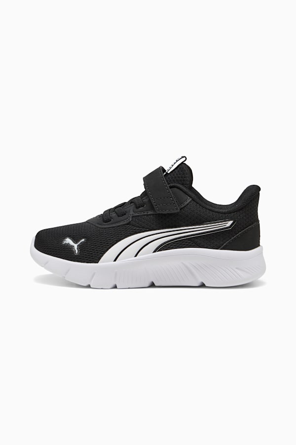 FlexFocus Modern Running Shoes Kids, PUMA Black-PUMA White, extralarge