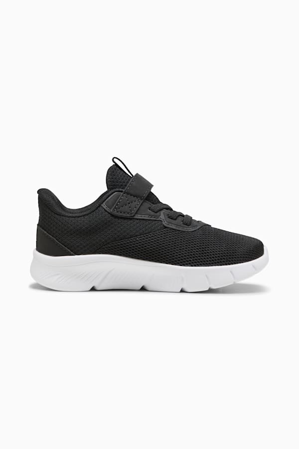 FlexFocus Modern Running Shoes Kids, PUMA Black-PUMA White, extralarge