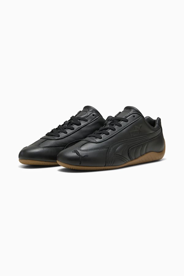 Speedcat Leather Sneakers Unisex, PUMA Black, extralarge-GBR