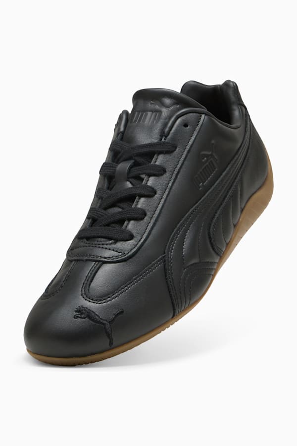 Speedcat Leather Sneakers Unisex, PUMA Black, extralarge-GBR
