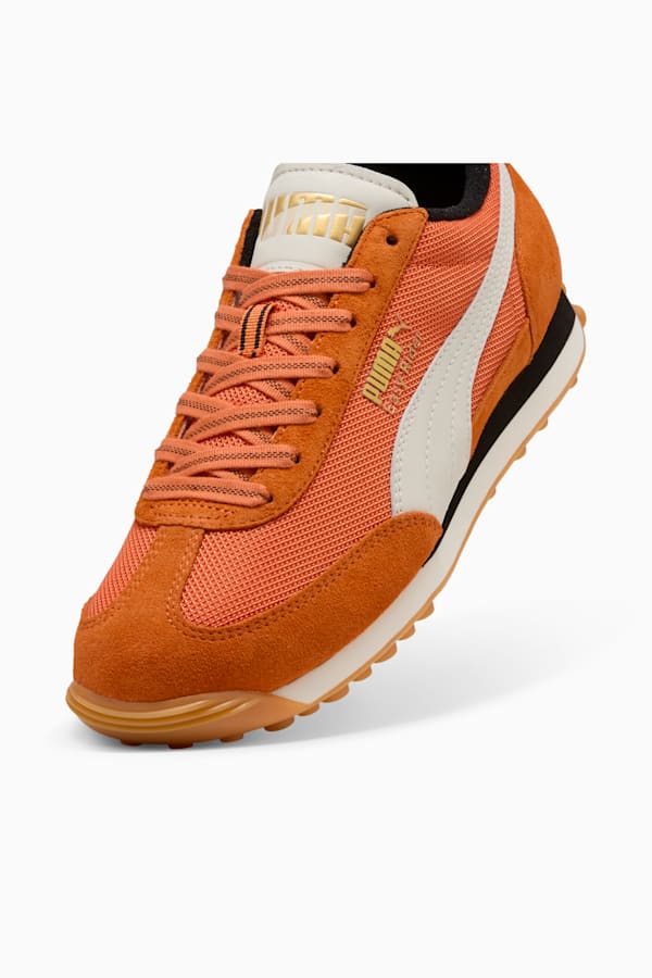 Easy Rider Footie Sneakers, Maple Syrup-Warm White, extralarge