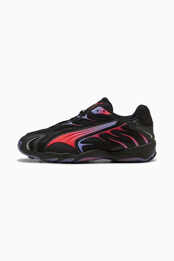 Inhale Sneakers Unisex, PUMA Black-PUMA Red, extralarge