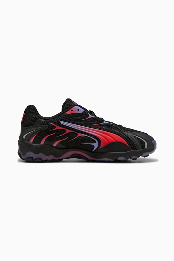 Inhale Sneakers Unisex, PUMA Black-PUMA Red, extralarge