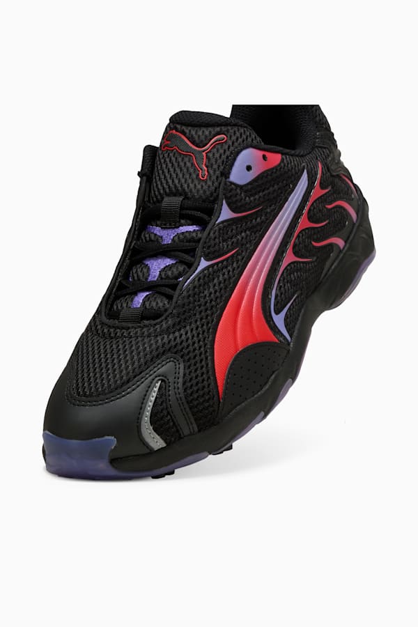 Inhale Sneakers Unisex, PUMA Black-PUMA Red, extralarge
