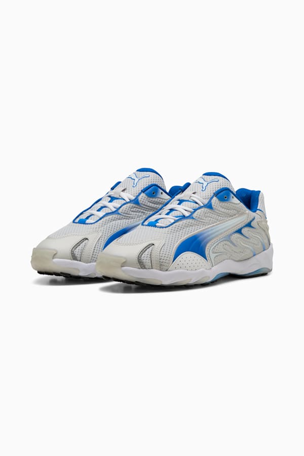 Inhale Sneakers Unisex, Feather Gray-PUMA Team Royal, extralarge