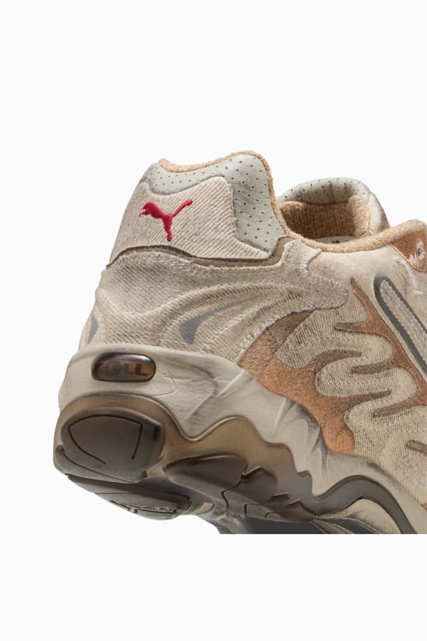A$AP ROCKY x PUMA Inhale Distressed Canvas Sneakers Unisex, Alpine Snow-PUMA Silver-Sand Dune, extralarge