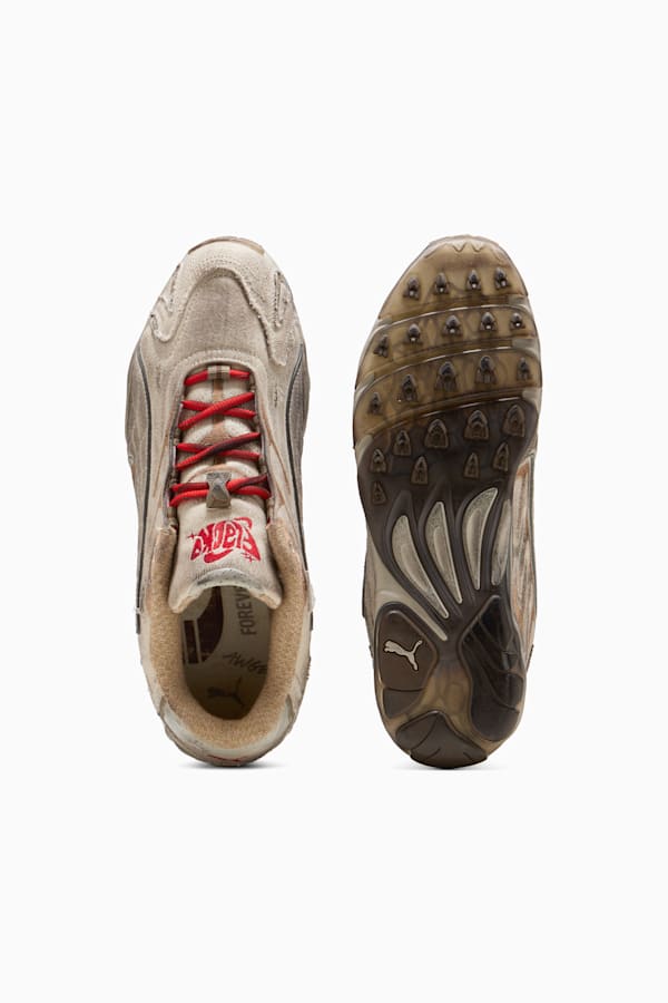 A$AP ROCKY x PUMA Inhale Distressed Canvas Sneakers Unisex, Alpine Snow-PUMA Silver-Sand Dune, extralarge