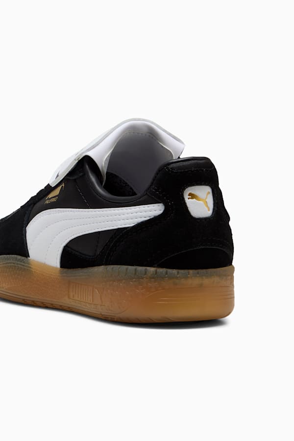 Palermo Moda Tongue Sneakers Women, PUMA Black-PUMA White, extralarge-GBR