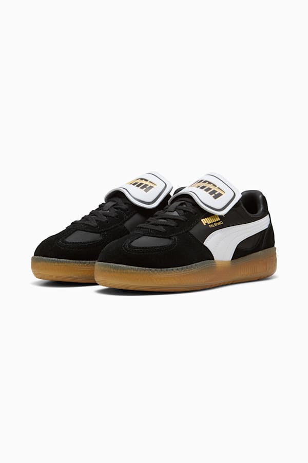 Palermo Moda Tongue Sneakers Women, PUMA Black-PUMA White, extralarge-GBR