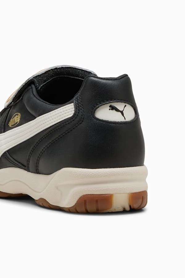 King Indoor Sneakers Unisex, PUMA Black-Warm White, extralarge
