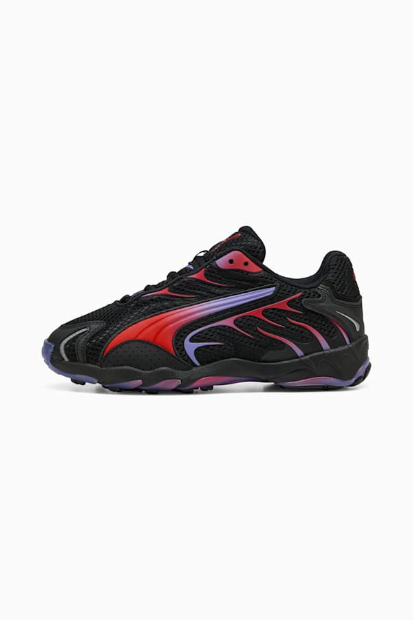 Inhale Sneakers Youth, PUMA Black-PUMA Red, extralarge