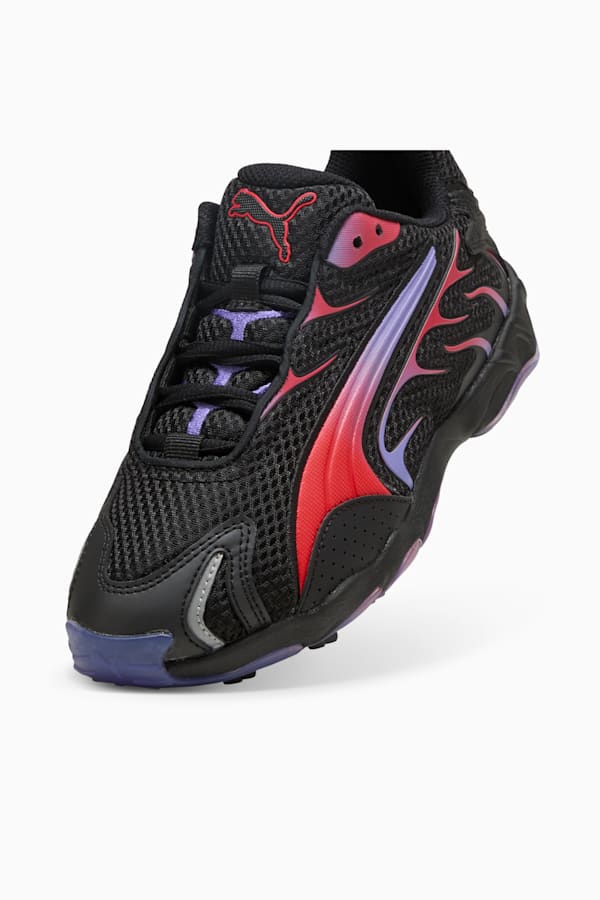Inhale Sneakers Youth, PUMA Black-PUMA Red, extralarge