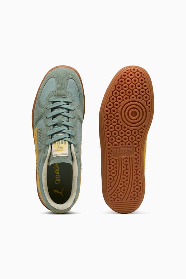 Palermo Weathered Sneakers Unisex, Green Moon-Sunny Yellow, extralarge