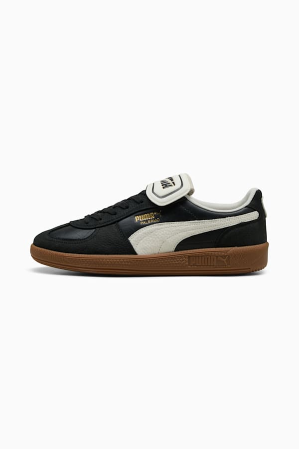 Palermo Premium Sneakers Unisex, PUMA Black-Warm White, extralarge