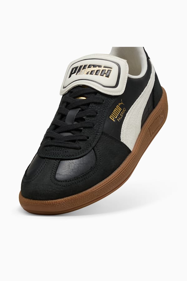 Palermo Premium Sneakers Unisex, PUMA Black-Warm White, extralarge