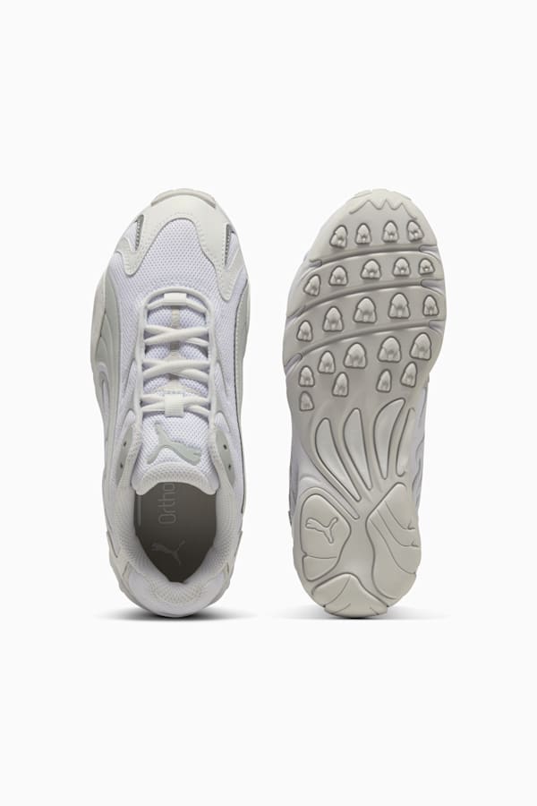 Inhale Core Sneakers Youth, PUMA White-Feather Gray, extralarge