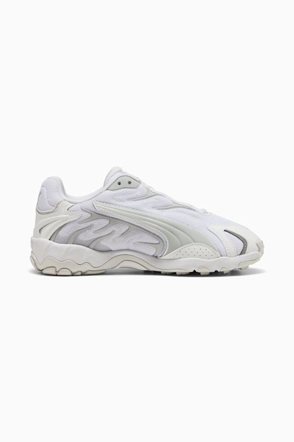 Inhale Core Sneakers Youth, PUMA White-Feather Gray, extralarge